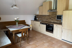 Küche Ferienwohnung Birke