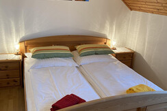 Schlafzimmer Ferienwohnung Birke