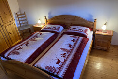 Schlafzimmer Ferienhaus Jöbstl