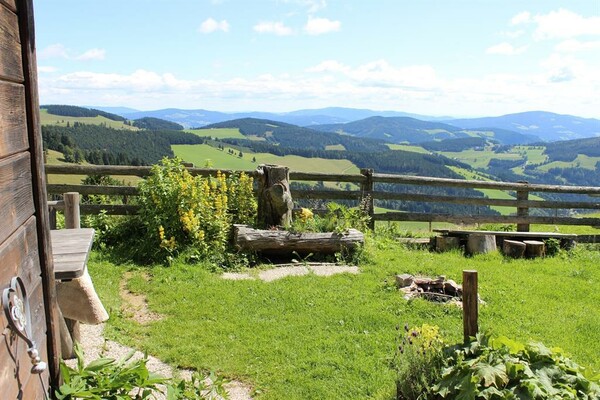 Sommeralmhütte Aussicht 1