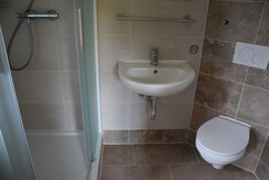 Bathroom with toilet and shower (new)