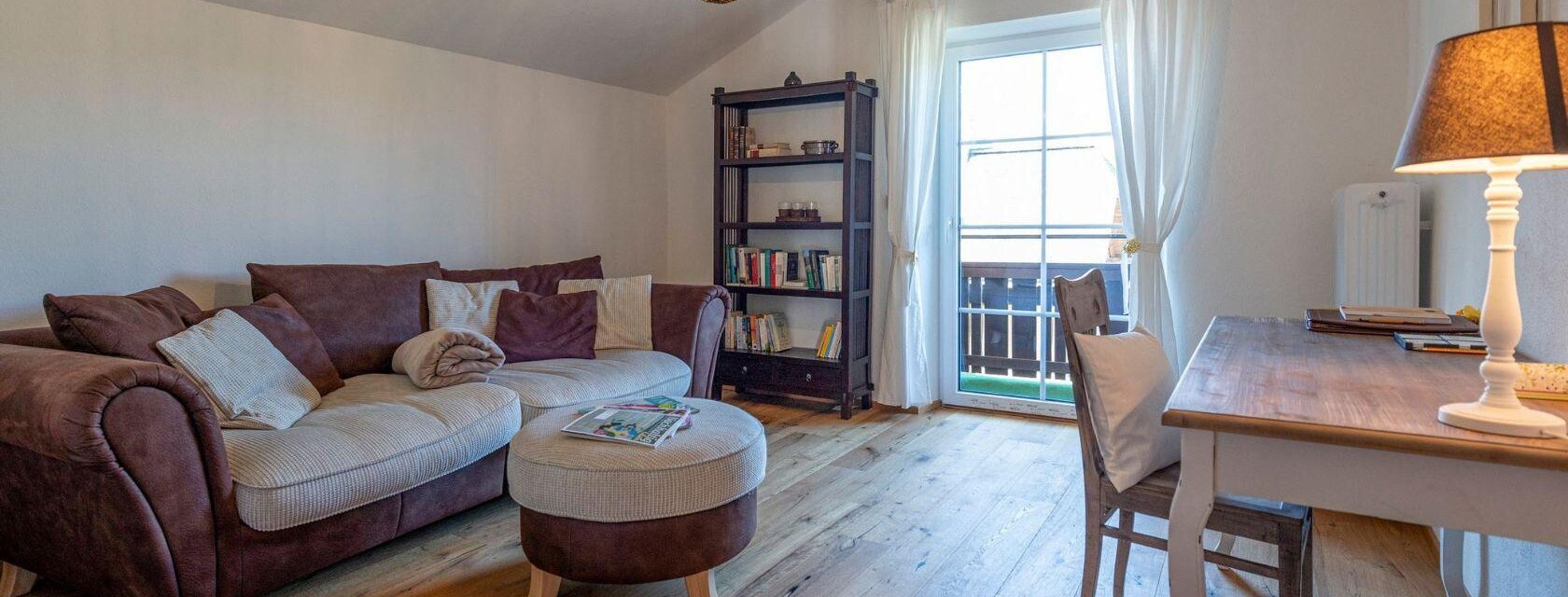 Ferienwohnung Sonnenkind, Altaussee, Wohnzimmer