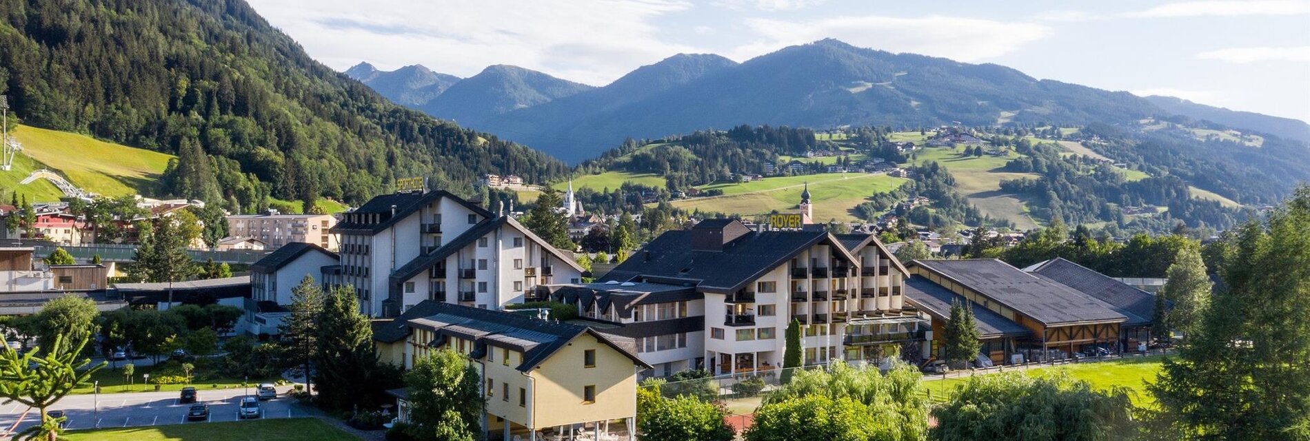 Sporthotel Royer im Sommer