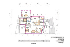 Grundriss Stadtappartement Bliem