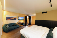 Modernes Zimmer im Steiermarkhof Graz – Naturstil