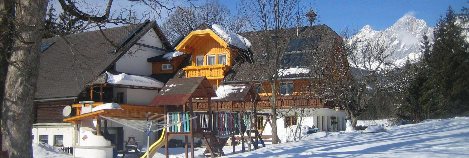 Bauernhof Steinbauer im Winter