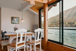 Strandcafe Hideaway 1 Wohnzimmer