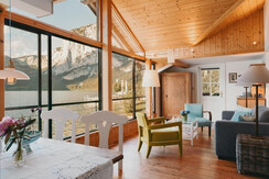 Strandcafe Hideaway 1 Wohnzimmer