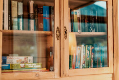 Strandcafe Hideaway 1 Wohnzimmer