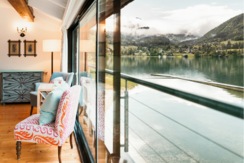 Strandcafe Hideaway 2 Ausblick Schlafzimmer