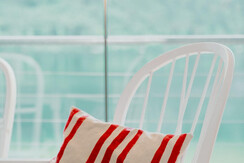 Strandcafe Hideaway 3 Wohnzimmer