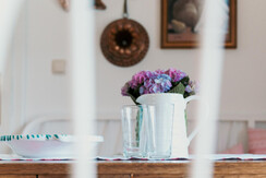 Strandcafe Hideaway 3 Wohnzimmer