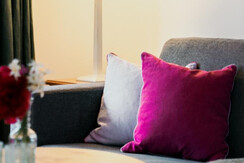 Strandcafe Hideaway 3 Wohnzimmer