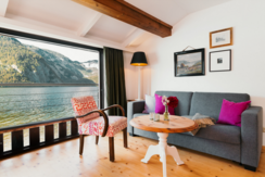 Strandcafe Hideaway 3 Wohnzimmer