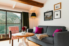 Strandcafe Hideaway 3 Wohnzimmer