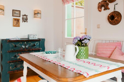 Strandcafe Hideaway 3 Wohnzimmer