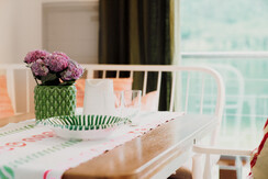 Strandcafe Hideaway 3 Wohnzimmer