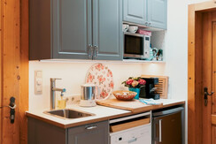 Strandcafe Hideaway 4 Küche