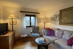 Haus im Garten Wohnzimmer