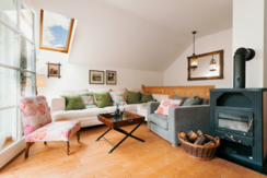 Strandcafe Hideaway 6 Wohnzimmer