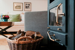 Strandcafe Hideaway 6 Wohnzimmer