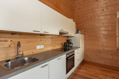 Spacious kitchen area