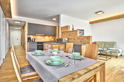 The Spa Suite Top3_Tauplitz_Küche, Essbereich