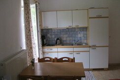 Wohnküche im Appartment