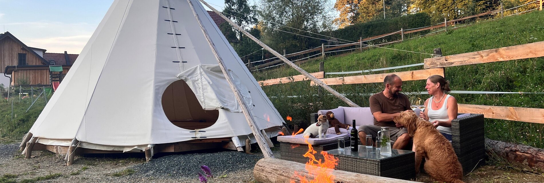 Gut Kunterbunt_Tipi_Oststeiermark