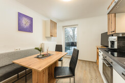 Modern kitchen with top equipment