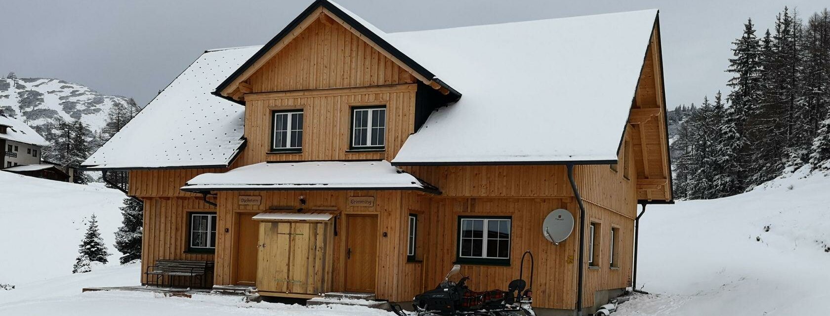 Torbauerhütte im Winter, Tauplitzalm