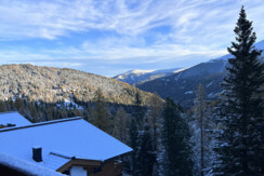 Bild Sonnenschein Balkon auf Berg