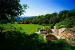 Glatzl Bauernhof Ausblick in Richtung Süden