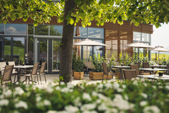 Terasse Foto Komfort und Kulinarik