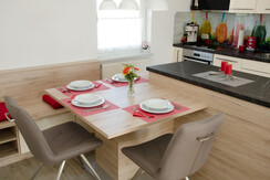 Set table in the flat