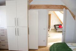 Passageway into the bedroom