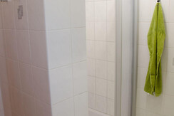 Shower in the bathroom