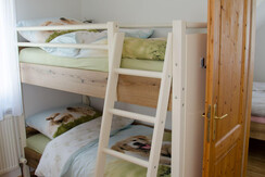 Bunk bed in the second bedroom
