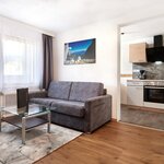 Bild von Appartement Bergrast: Wohn-/Schlafraum, Dusche, WC