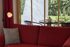 Sicht auf Gartenmöbel