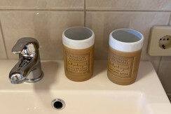 Waschbecken im Badezimmer