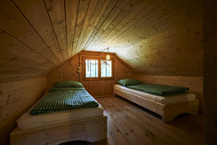 Schlafraum im Obergeschoss