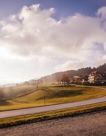 Wildwiesenhof im Herbst