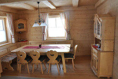 small Winklerhütte, Tauplitzalm, dining area