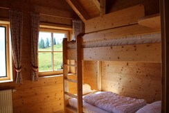 small Winkler hut, bunk bed