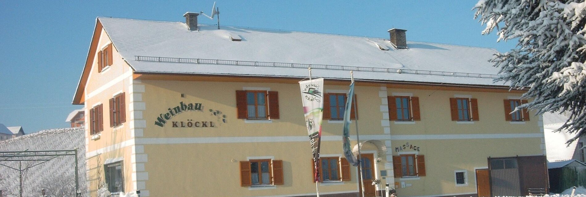 Winzerhof Klöckl im Winter