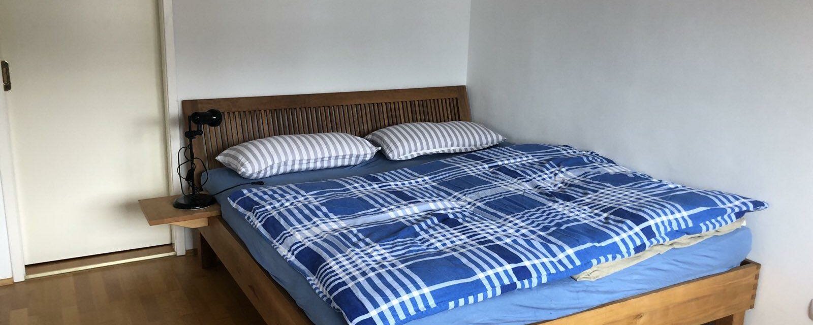 Wohnung am Fluß, Bad Ausse, Schlafzimmer