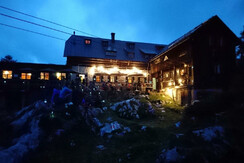 Apelhaus, Grundlsee bei Nacht