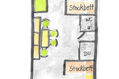 Zimmerplan Mehrbettapartment