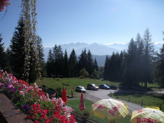 Ausblick vom Balkon